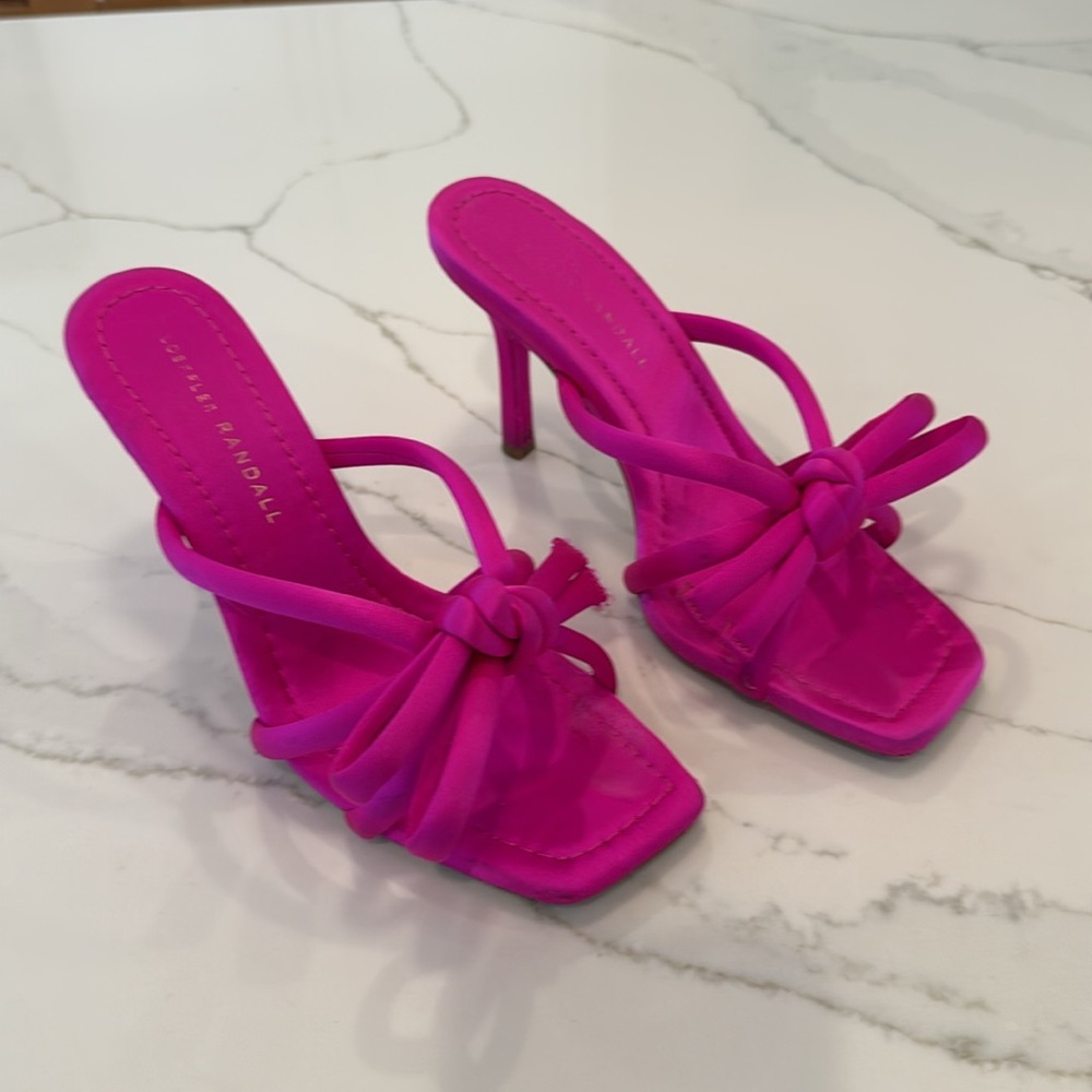 Loeffler Randall Margi Fuchsia Stiletto Heel size 7